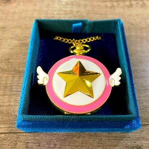 💖Anime💌Cardcaptor Sakura🌸Star🌟Pocket Quartz Watch💘